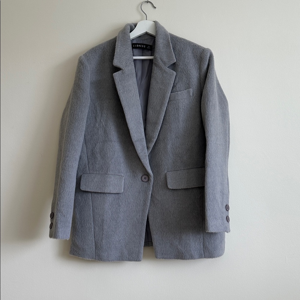 Lioness grey jacket padded blazer